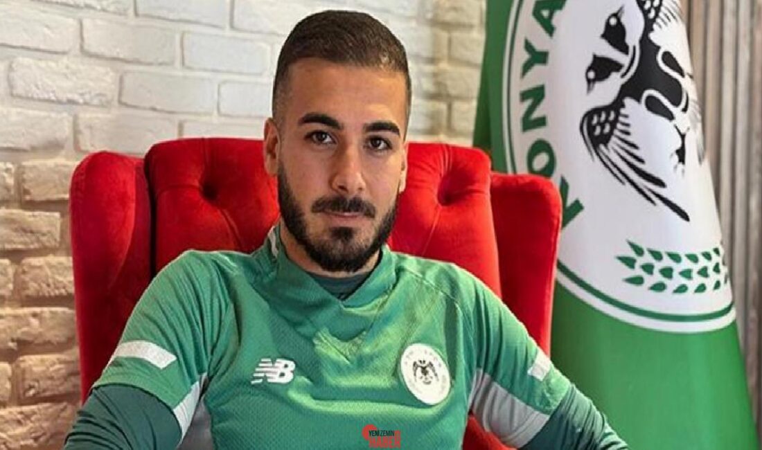 Trendyol Süper Lig takımlarından TÜMOSAN Konyaspor'un oyuncusu Oğulcan Ülgün, tesislerde