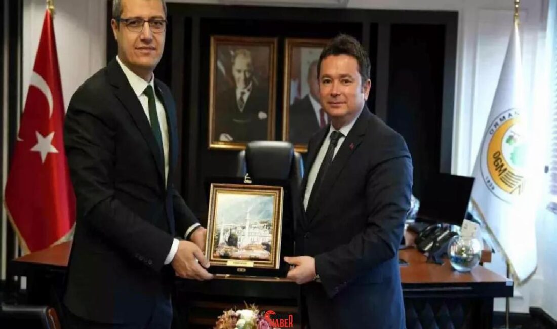 Osmangazi Belediye Başkanı Erkan Aydın, Bursa Orman Bölge Müdürü Erdal