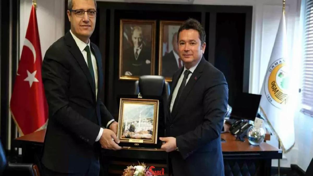 Osmangazi Belediye Başkanı Erkan Aydın, Bursa Orman Bölge Müdürü Erdal