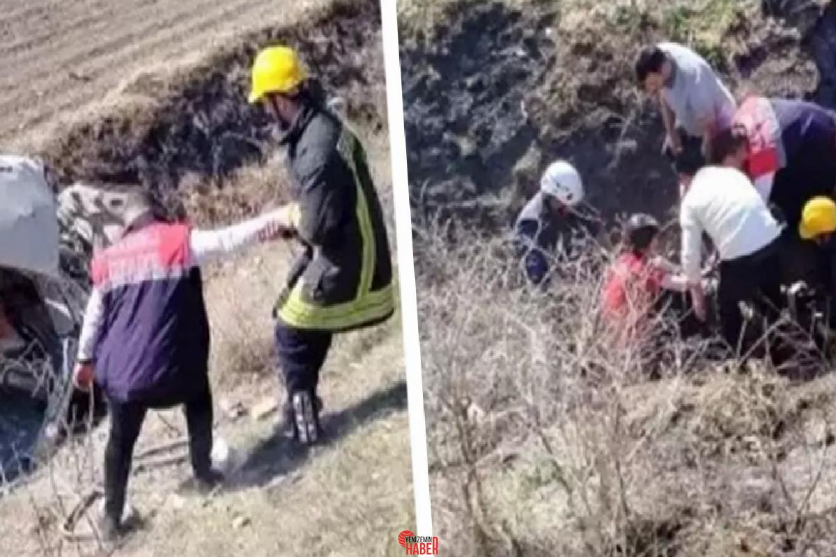 Osmaniye'nin Kadirli ilçesinde meydana gelen trafik kazasında, 2 arabanın baş