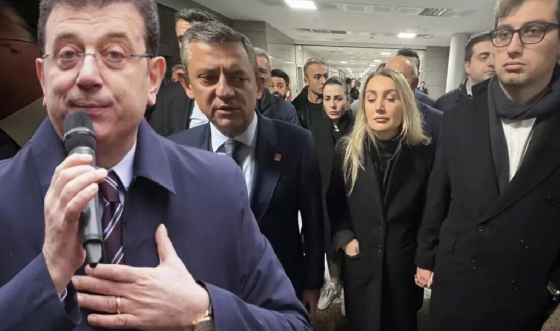 Hakimlik sorgusunun ardından İBB Başkanı Ekrem İmamoğlu ile görüşen CHP
