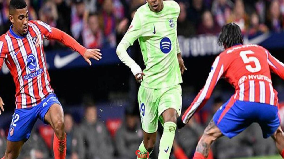 İspanya LaLiga'nın 28. hafta mücadelesinde Atletico Madrid, Barcelona'yı konuk etti.