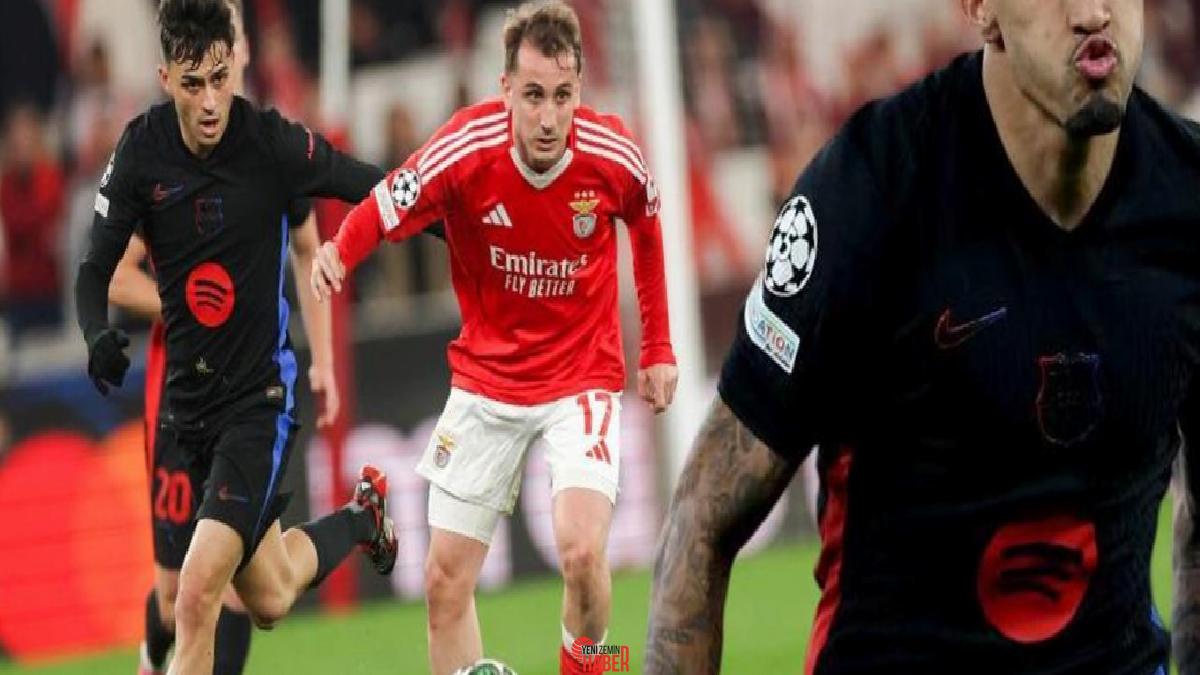 UEFA Şampiyonlar Ligi Son 16 Tipi eşleşmesinin birinci maçında Barcelona,