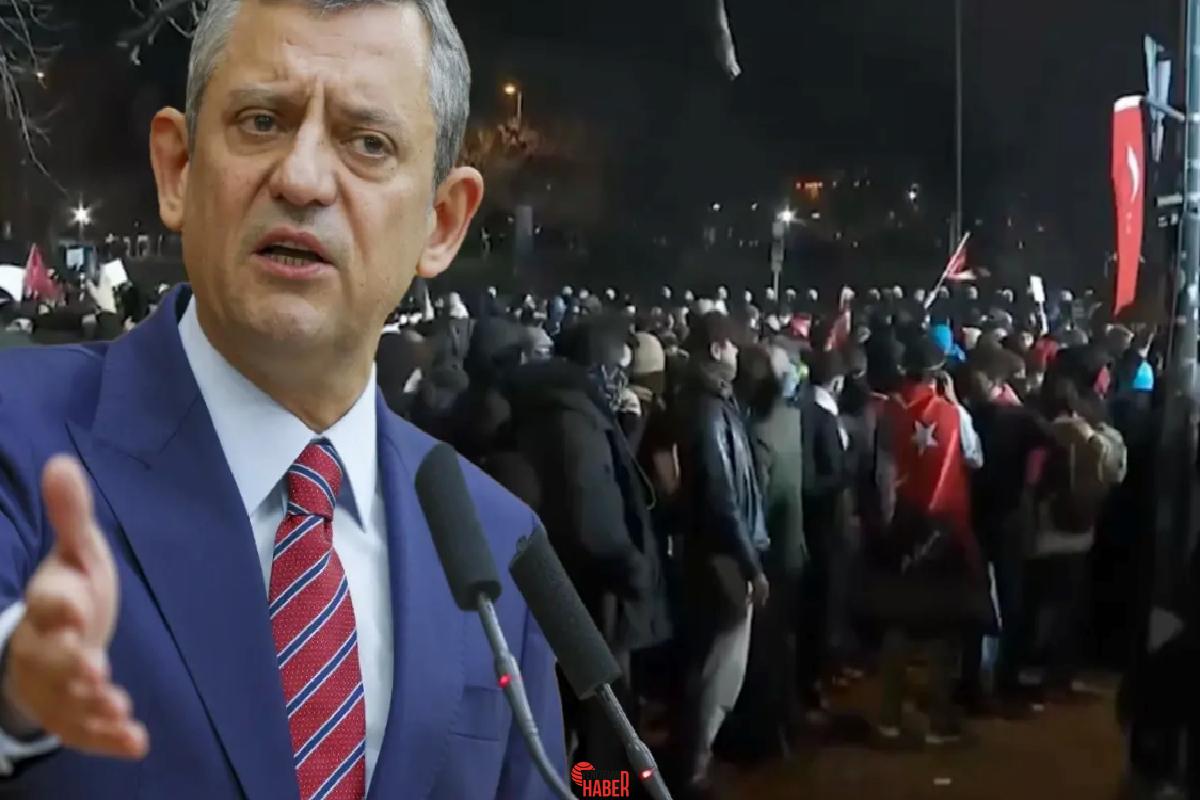Saraçhane'de gerçekleşen protestolarda göstericilerin Cumhurbaşkanı Erdoğan ve merhum annesine yönelik