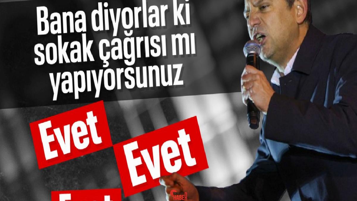 CHP Genel Başkanı Özgür Özel, İBB Lideri Ekrem İmamoğlu'nun gözaltına