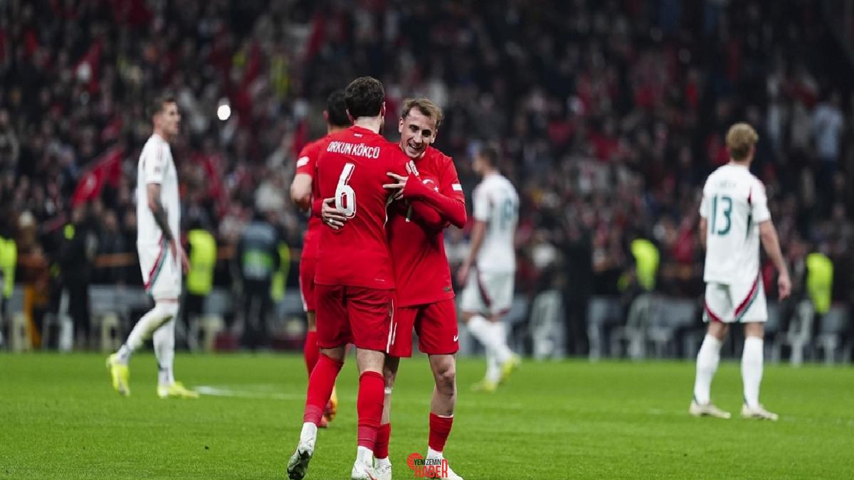 A Ulusal Ekibimizin UEFA Uluslar Ligi Play-Off birinci maçında dün