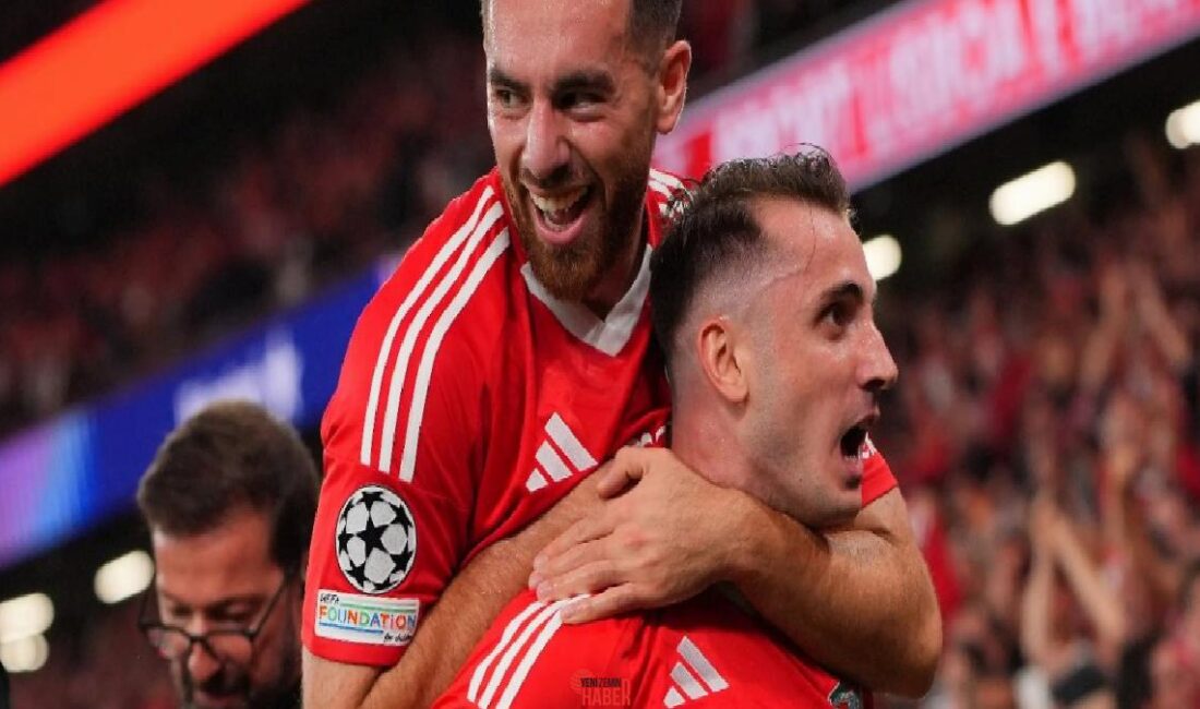 Benfica'nın deplasmanda Rio Ave'yi 3-2 yendiği maça Kerem Aktürkoğlu ve