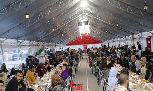 Nevşehir Belediyesi’nin konut sahipliğinde düzenlenen "Gönül Sofrası’nın On üçüncü gününde