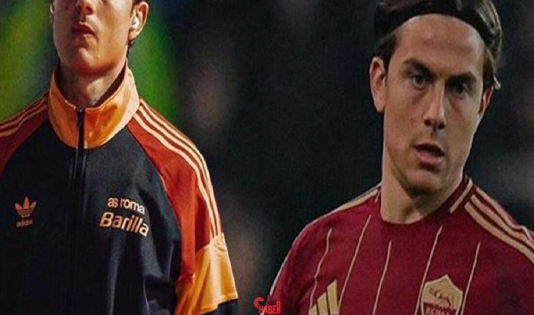 İtalya Serie A kulübü AS Roma'nın Arjantinli yıldızı Paulo Dybala,
