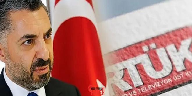 Radyo ve Televizyon Üst Kurulu (RTÜK) Lideri Ebubekir Şahin, kanun