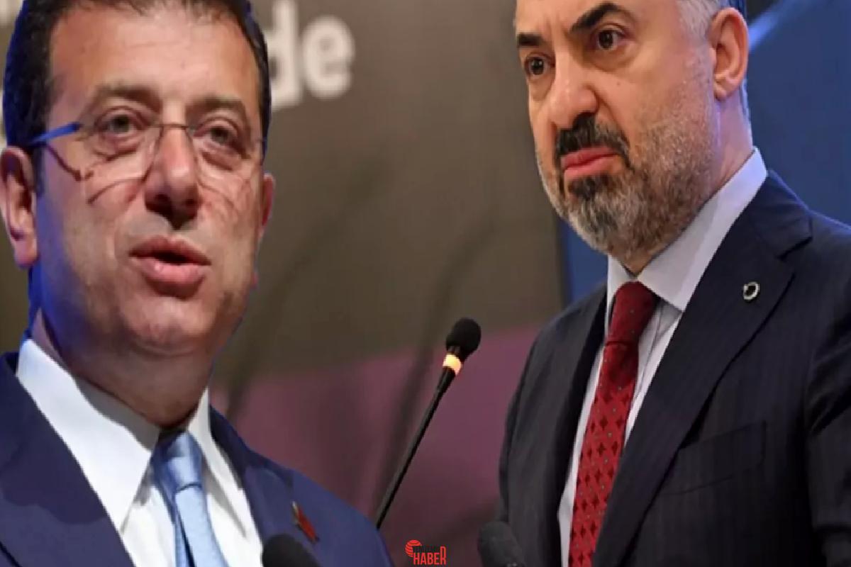 RTÜK Başkanı Ebubekir Şahin, televizyon kanallarına "Ekrem İmamoğlu soruşturması" ile