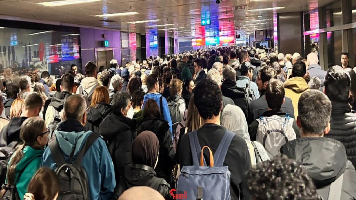 İstanbul akşam saatlerinde meydana gelen sistem arızası nedeniyle Sabiha Gökçen