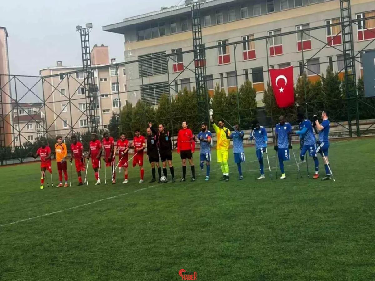 Şahinbey Ampute Futbol Grubu, ligdeki ikinci yarının başlangıcında Şişli Yeditepe