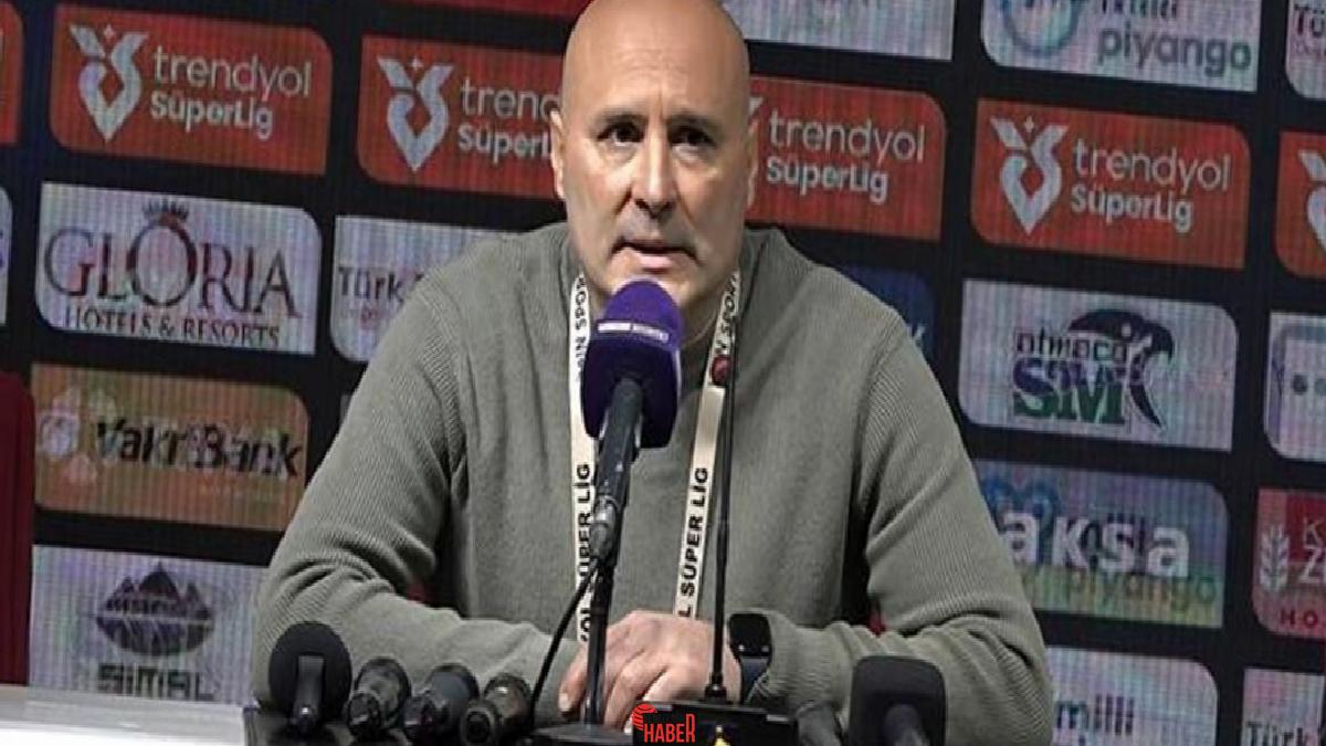 Alanyaspor Teknik Yöneticisi Sami Uğurlu, "Bizim bir an önce alt