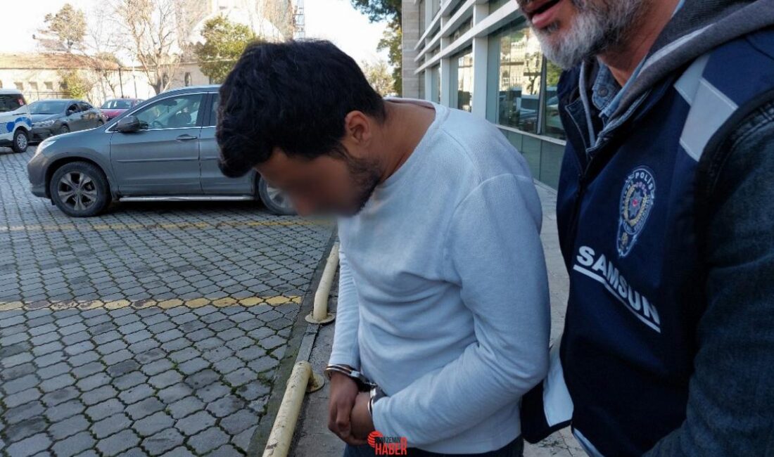 Atakum ilçesinde sokakta yürüyen 30 yaşındaki bayanı takip ederek tacizde