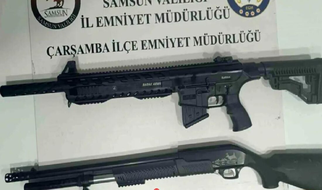 Samsun'da toplumsal medyada yayımlanan manzaralarla tespit edilen H.R.K., siber polis