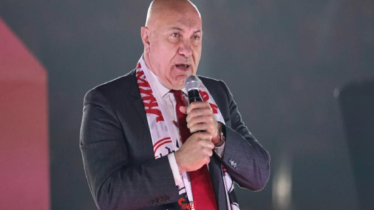 Samsunspor Başkanı Yüksel Yıldırım'ın, Kulüpler Birliği Vakfı'nda yer alan liderlere