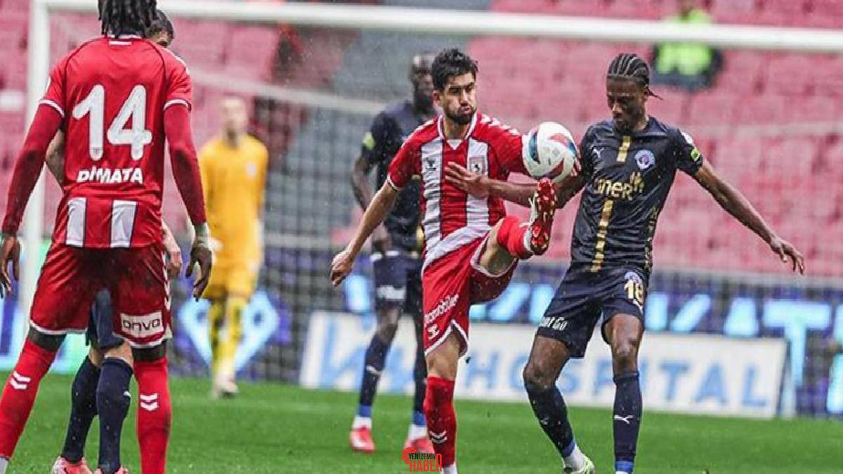 Trendyol Harika Lig'de sahasında Kasımpaşa'ya 2-0 yenilen Reeder Samsunspor, ligin
