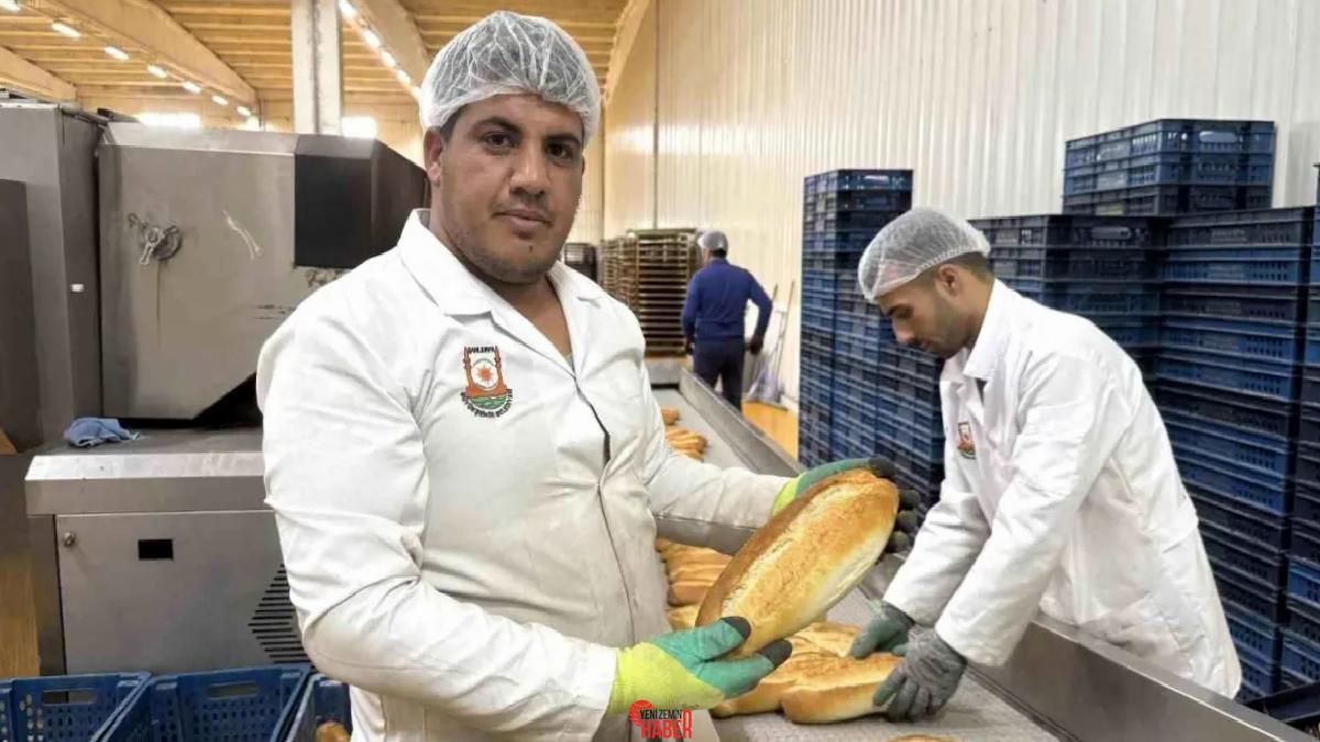 Şanlıurfa Büyükşehir Belediyesi, hijyenik koşullarda günde 60 bin ekmek üreterek