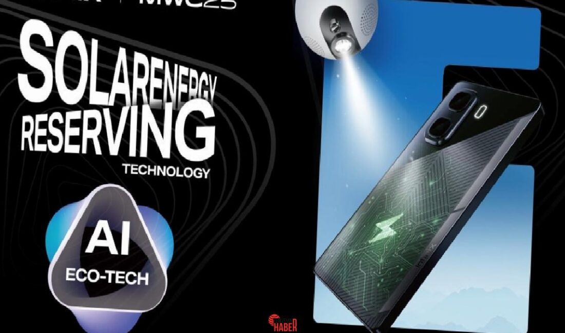 Infinix, MWC 2025'te güneş gücüyle çalışan akıllı telefon teknolojisini sergileyerek