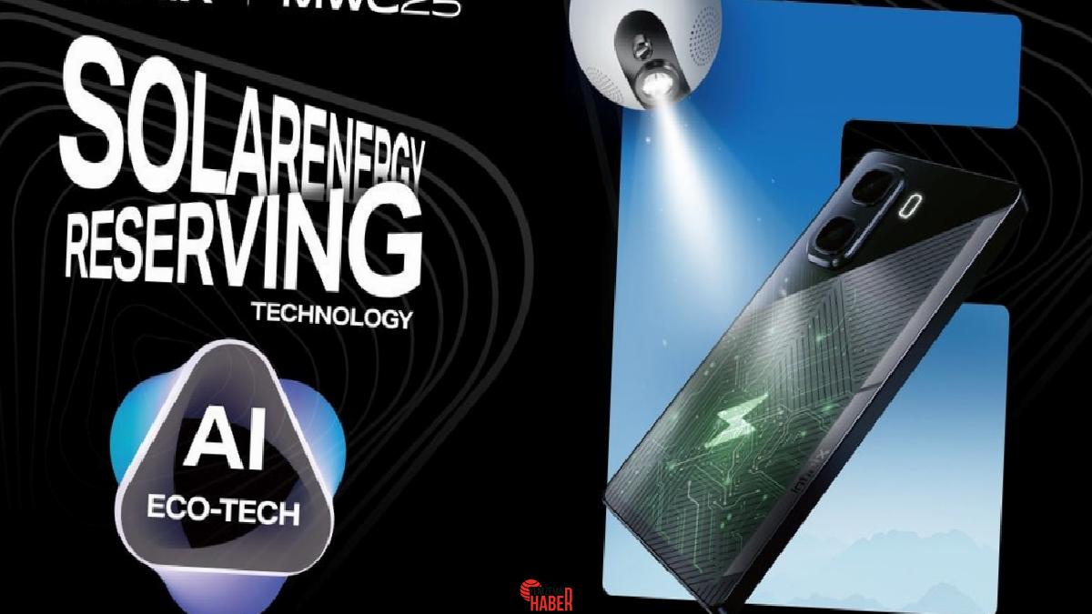 Infinix, MWC 2025'te güneş gücüyle çalışan akıllı telefon teknolojisini sergileyerek