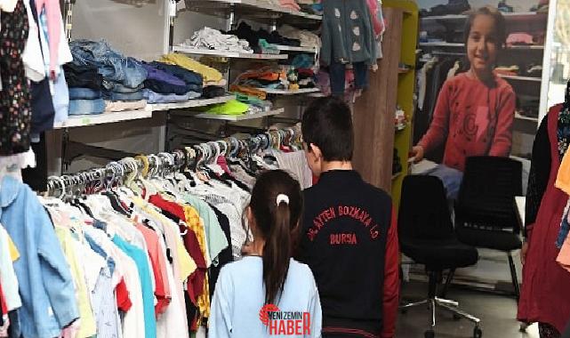 Çocukların bayramlıkları Osmangazi Belediyesi’nden Osmangazi Belediyesi tarafından kurulan ve muhtaçlık