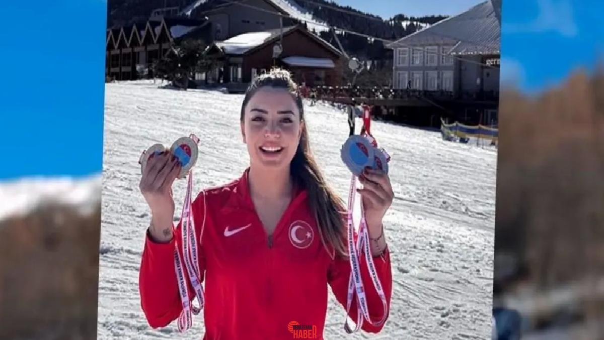 ETÜ öğrencisi Sıla Kara, Uludağ'da 4 madalya kazanarak büyük bir