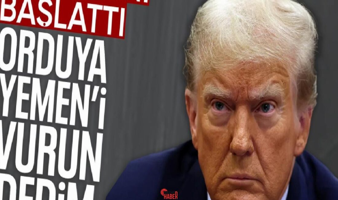 Son dakika gelişmesinde Trump, orduya Yemen'deki Husi hedeflerini vurma emri