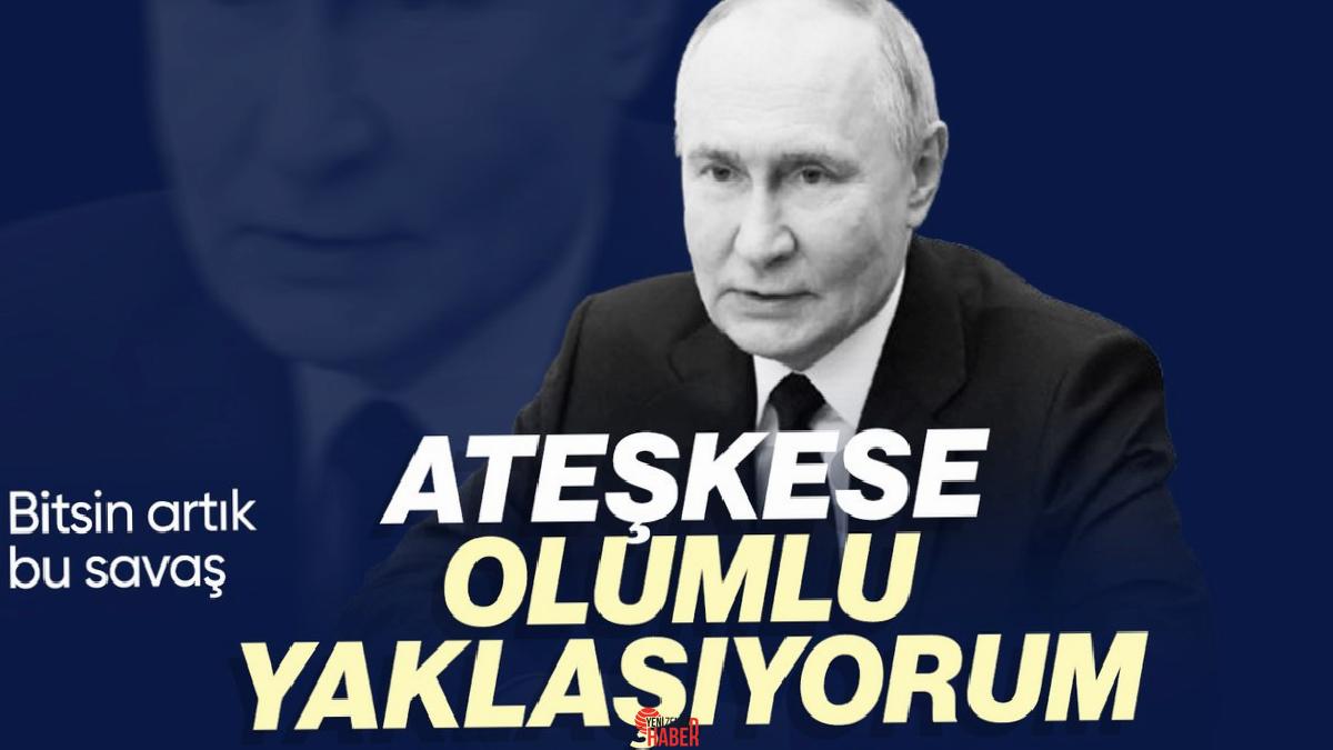 Rusya Devlet Başkanı Vladimir Putin, "Ukrayna'daki çatışmaları durdurmayı kabul ettik