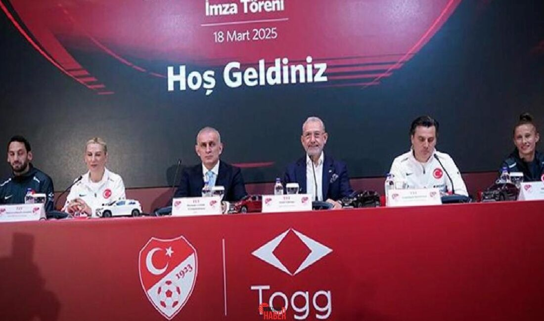 Türkiye Futbol Federasyonu (TFF) TOGG ortasında ana sponsorluk muahedesi düzenlendi.