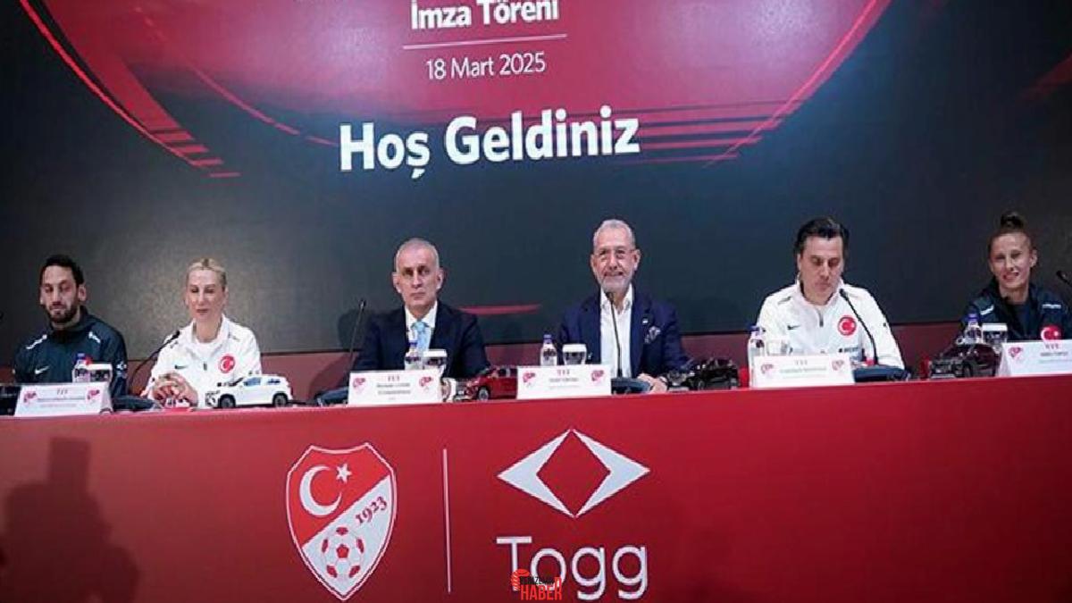 Türkiye Futbol Federasyonu (TFF) TOGG ortasında ana sponsorluk muahedesi düzenlendi.
