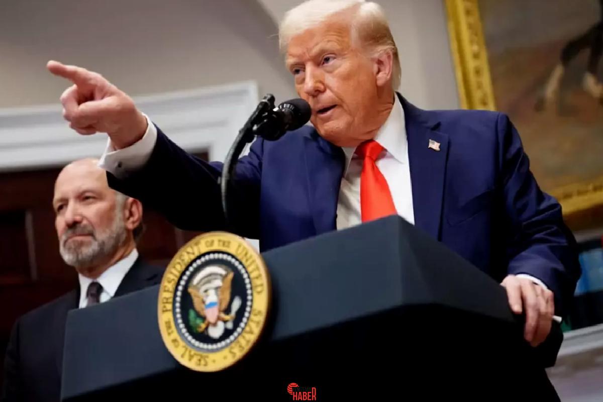 2. Başkanlık devrinin birinci Kongre oturumunda konuşan ABD Başkanı Trump,