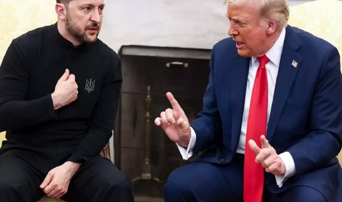ABD Lideri Donald Trump, Beyaz Saray'da Ukrayna lideri Zelenskiy ile