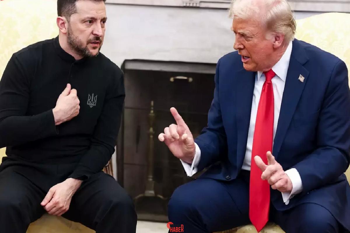 ABD Lideri Donald Trump, Beyaz Saray'da Ukrayna lideri Zelenskiy ile