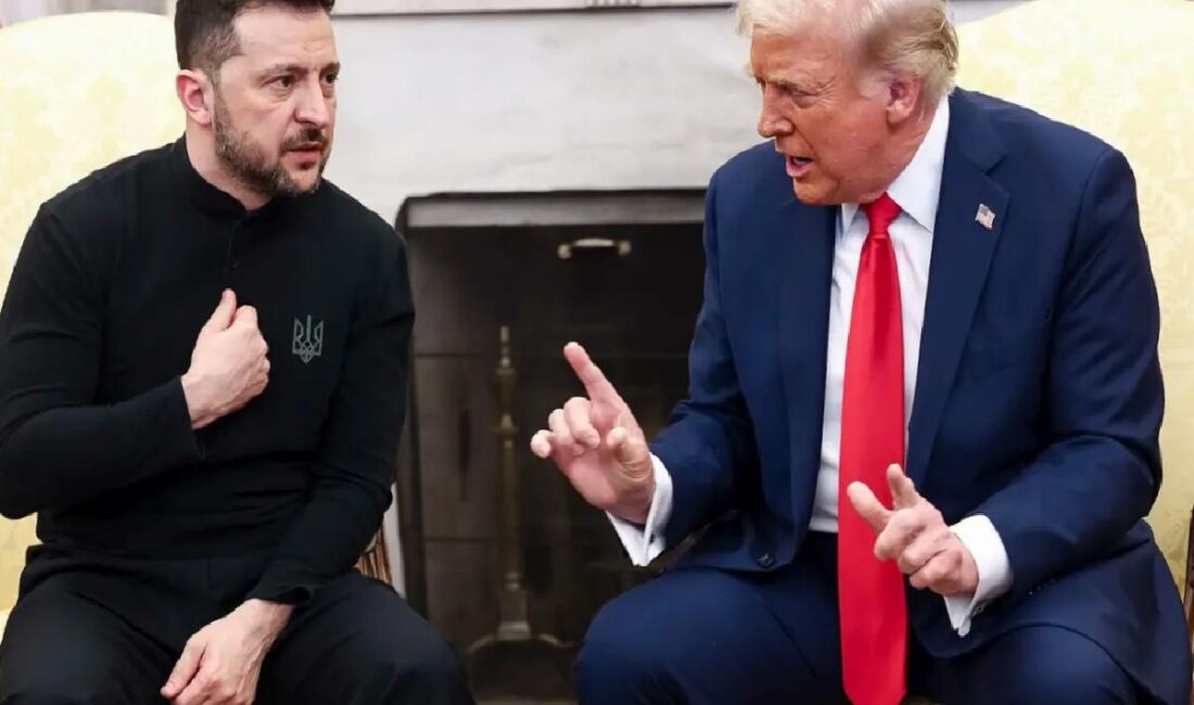 ABD Başkanı Donald Trump ile Ukrayna Devlet Lideri Volodimir Zelenskiy