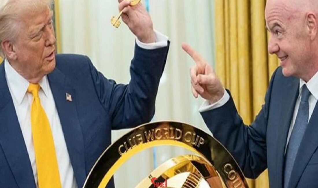 Amerika Birleşik Devletleri Başkanı Donald Trump ve FIFA Lideri Gianni