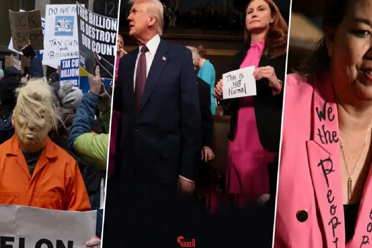 ABD Başkanı Donald Trump'ın 2. başkanlık döneminin ilk Kongre oturumuna