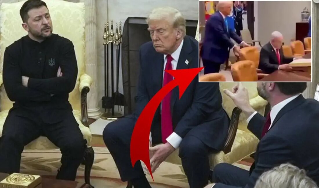 Donald Trump'ın Beyaz Saray'da Ukrayna Devlet Başkanı Zelenskiy'yi dünyanın gözü