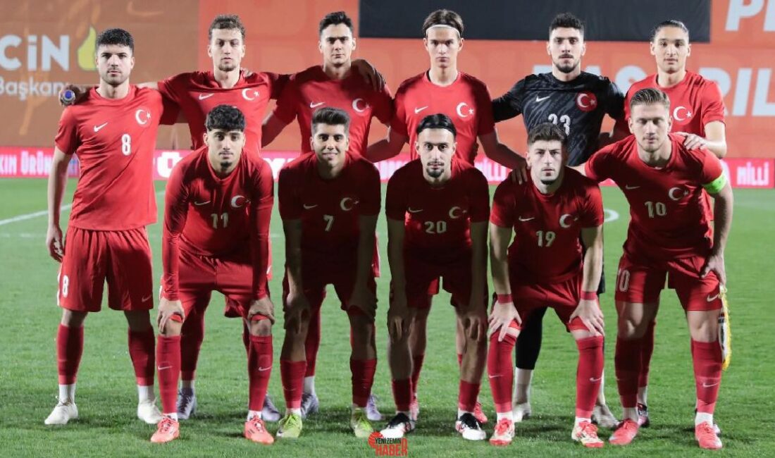 U21 Ulusal Ekibi, hazırlık maçında Belarus'a 3-2 mağlup oldu.