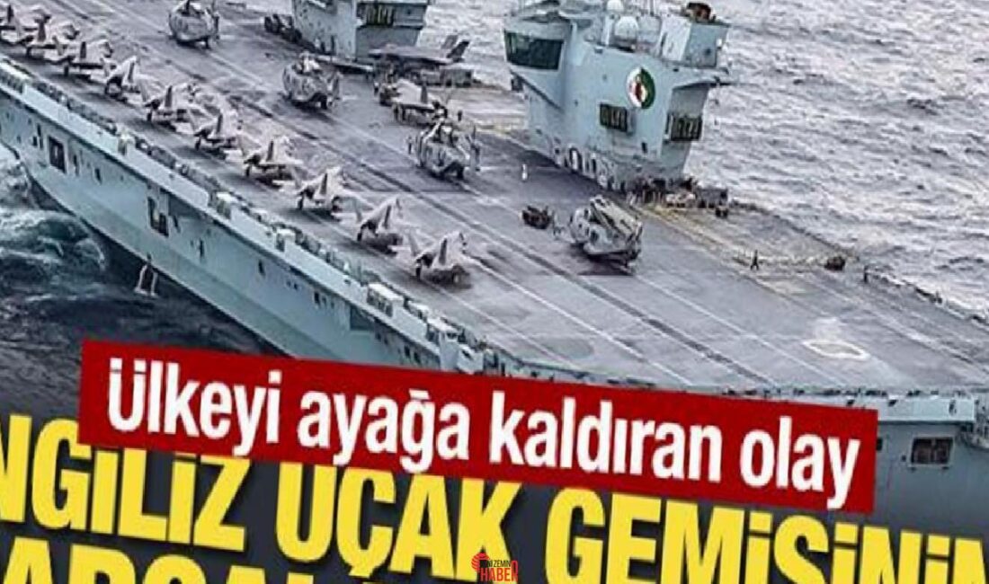 İngiliz Kraliyet Donanması'na ilişkin HMS Prince of Wales uçak gemisinin