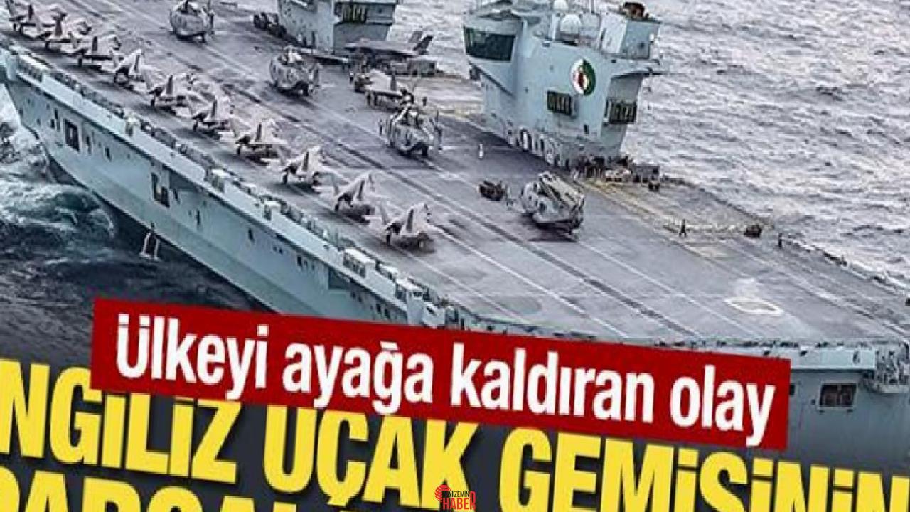 İngiliz Kraliyet Donanması'na ilişkin HMS Prince of Wales uçak gemisinin