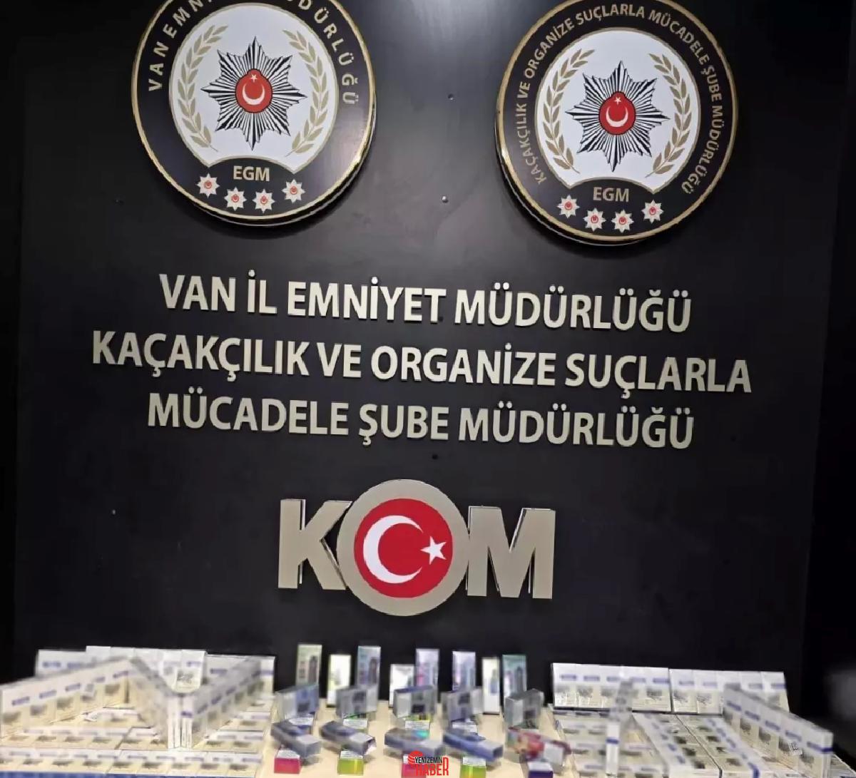 Polis, Van'da kaçakçılıkla ilgili 11 olayda 23 şahsa süreç yaptı,