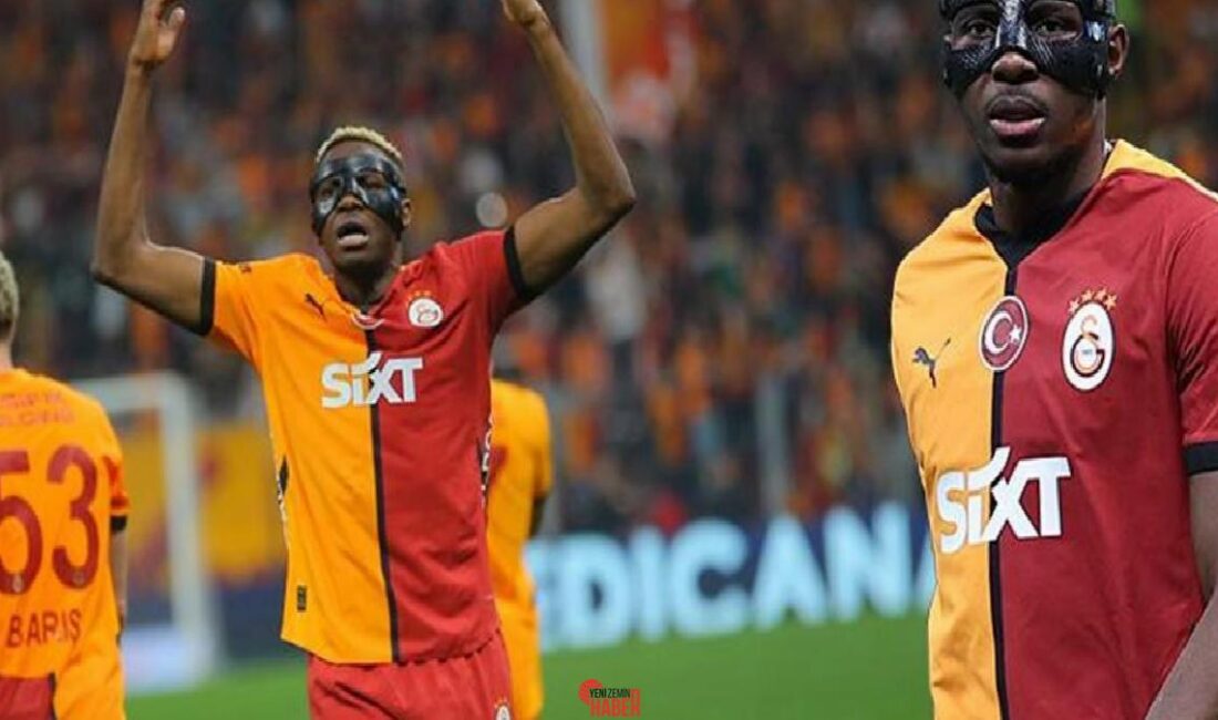 Galatasaray'ın yıldızı Victor Osimhen, dün akşam Antalyaspor ağlarına üç gol