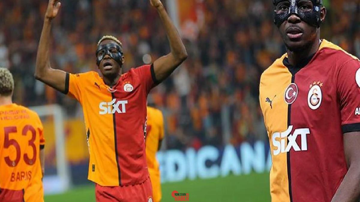 Galatasaray'ın yıldızı Victor Osimhen, dün akşam Antalyaspor ağlarına üç gol