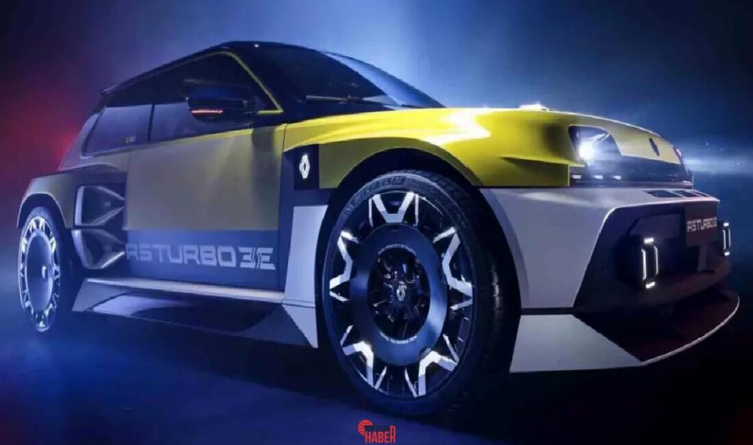 1980'lerin ikonik Renault 5 Turbo'nun çağdaş elektrikli versiyonu 2027'de hudutlu