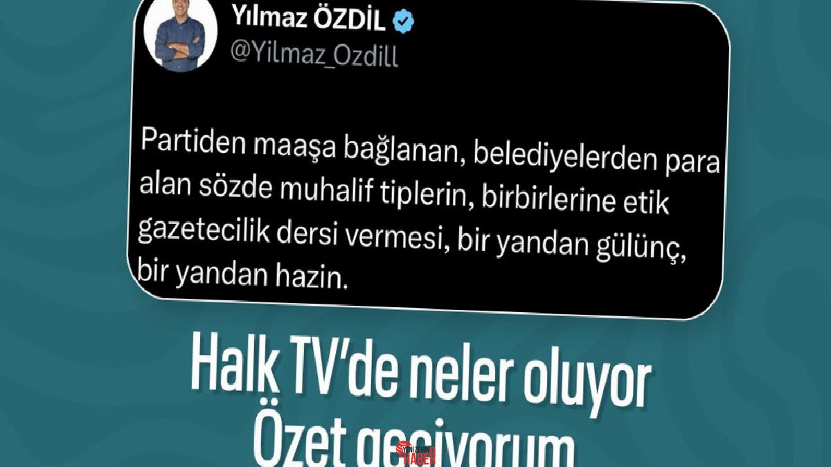 Halk TV YouTube kanalında Rasim Ozan Kütahyalı'nın katıldığı program sonrası