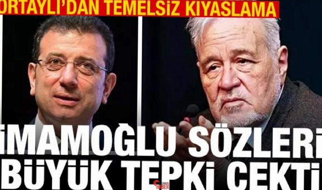 İmamoğlu'nun tutuklanmasıyla ilgili açıklama yapan Prof. Dr. İlber Ortaylı, "45