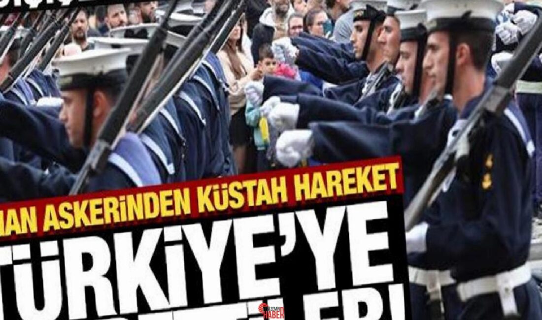 Yunanistan'ın Bağımsızlık Günü geçit töreni sırasında, askerler Türkiye'ye küfretti. Türkiye,