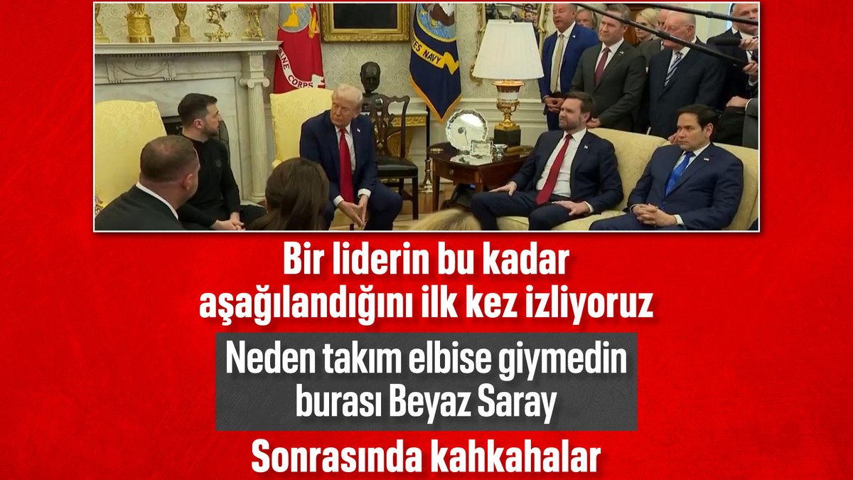 ABD Başkanı Donald Trump, Ukrayna Devlet Lideri Vladimir Zelensky'yi Beyaz