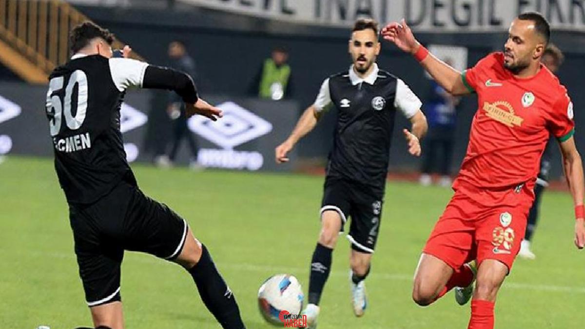 1. Lig'in 33. haftasında Manisa FK alanında ağırladığı Amed Sportif
